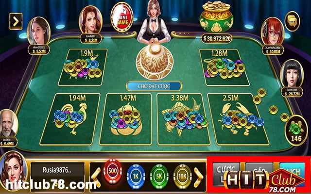 Các tính năng cần lưu ý khi tham gia bầu cua hitclub