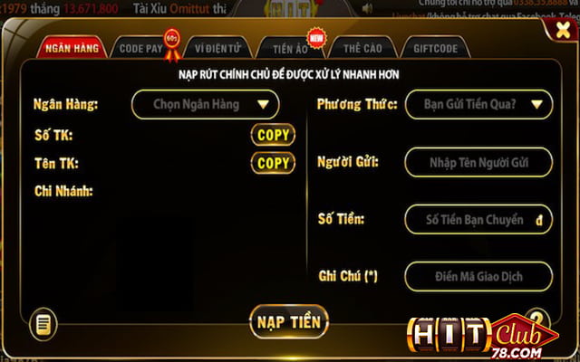 Chọn phương thức nạp tiền phù hợp để không mất thời gian