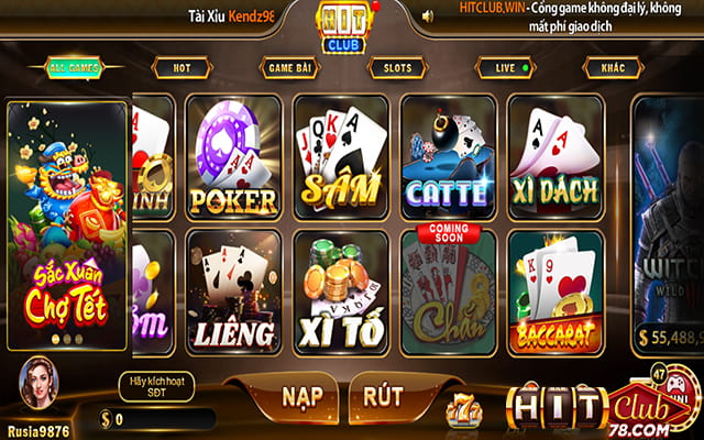 Tìm chọn Sâm hitclub để chơi