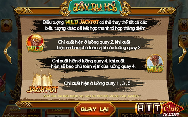 Luật chơi Tây Du Ký Hitclub