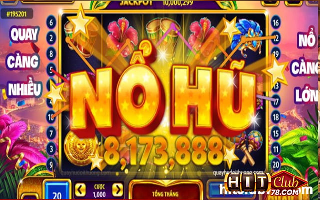 Sảnh slot game nổ hũ hitclub độc đáo