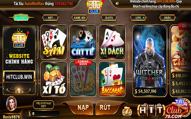 Tìm chọn Baccarat Hitclub để chơi