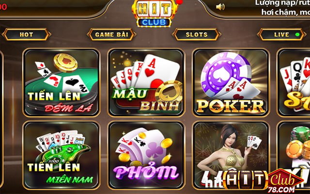 Trên trang chủ hitclub chọn mậu binh để chơi