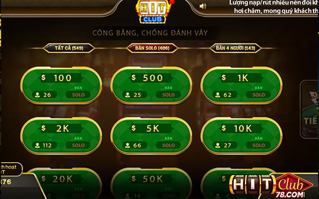 Kinh nghiệm chơi tiến lên đếm lá hitclub bất bại