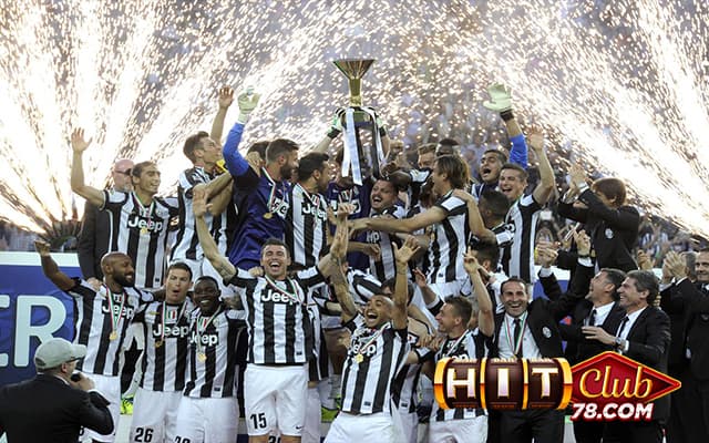 Juventus là câu lạc bộ từng vô địch Serie A nhiều nhất