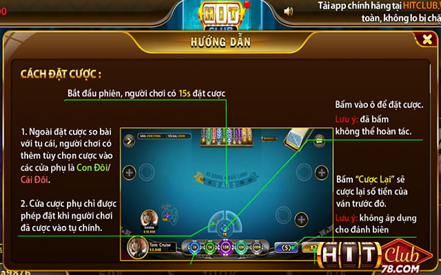 Hướng dẫn cách chơi Xì Dách hitclub chi tiết